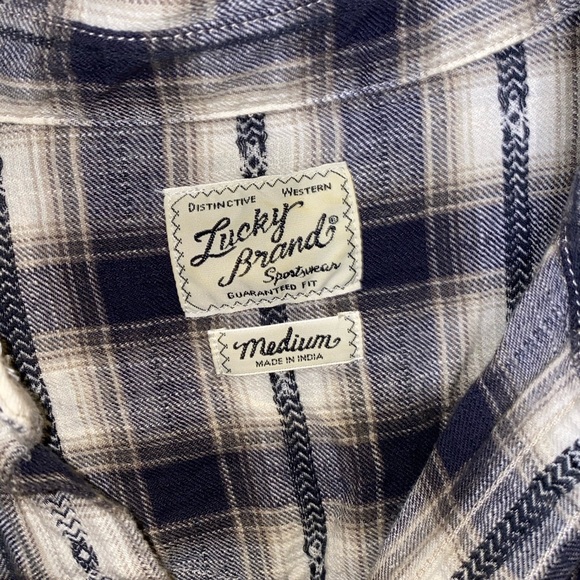 Lucky Brand Plaid Shirt - Picture 3 of 3